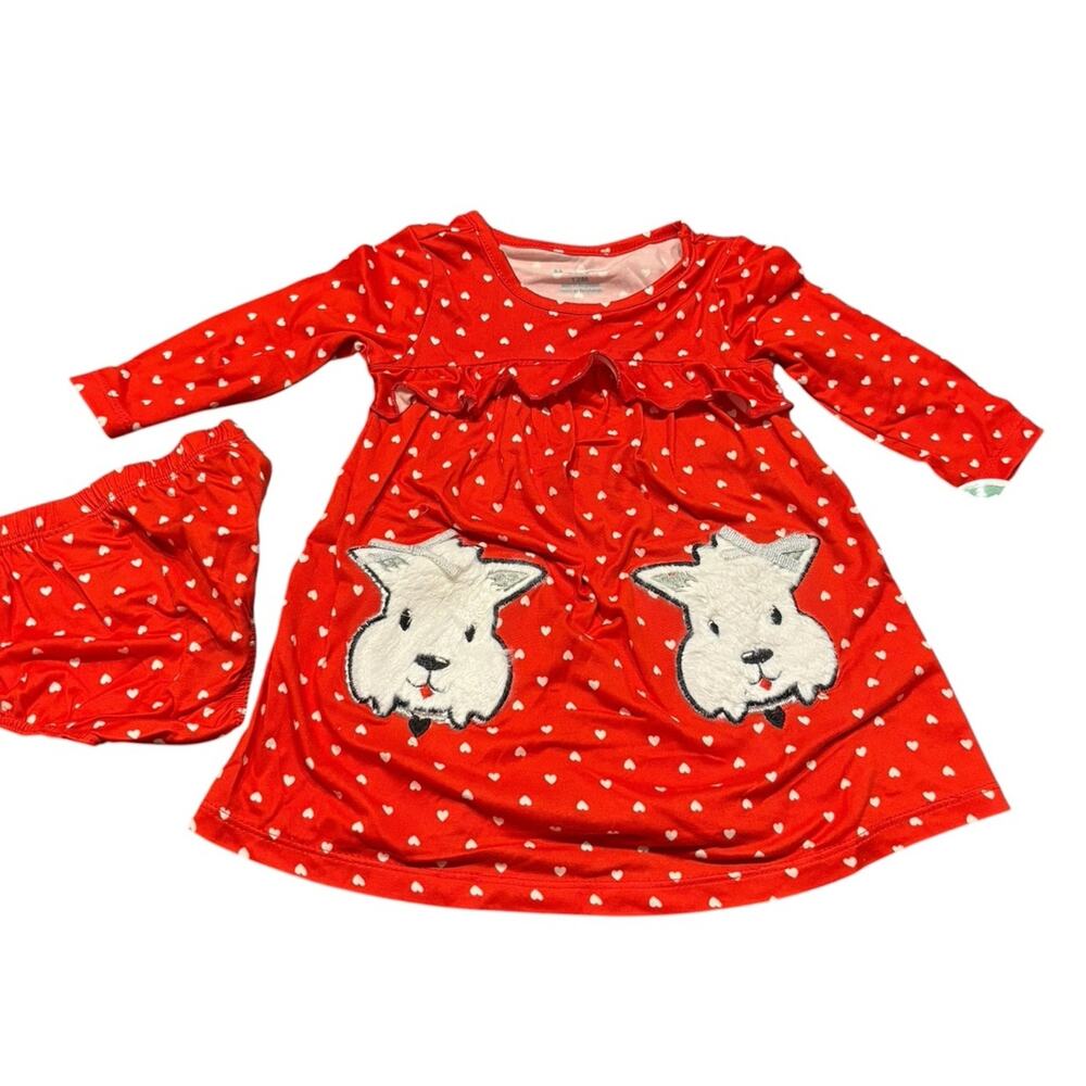 Nannette Baby 12M NWT Dress with diaper cover